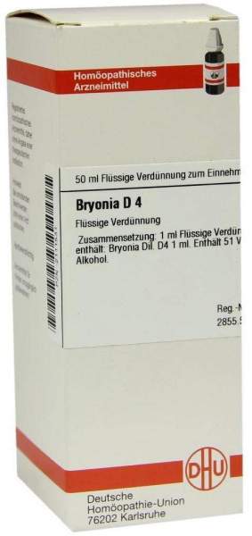Bryonia D 4 50 ml Dilution