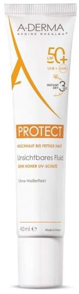 A-Derma Protect Unsichtbares Fluid Lsf 50+ 40 ml