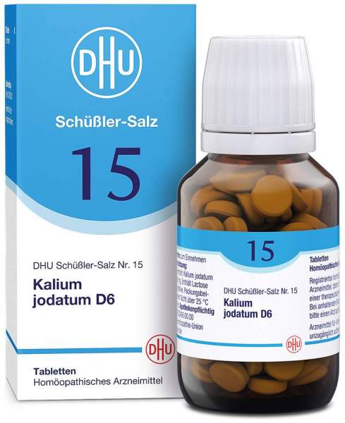 DHU Schüßler-Salz Nr. 15 Kalium jodatum D6 200 Tabletten