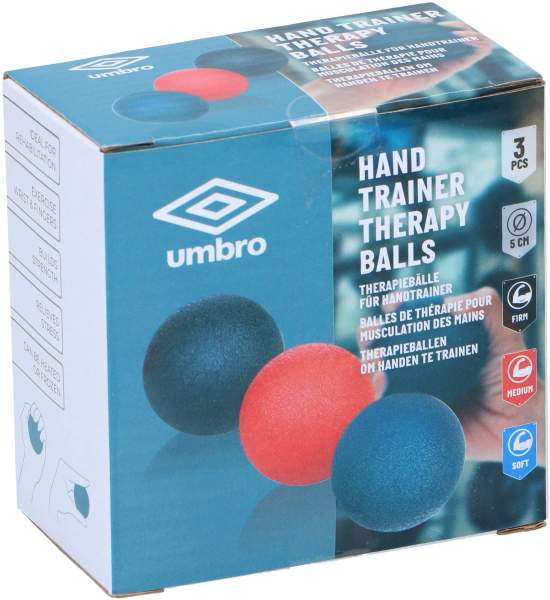 Umbro Handtrainings-Therapieball 3 Stück