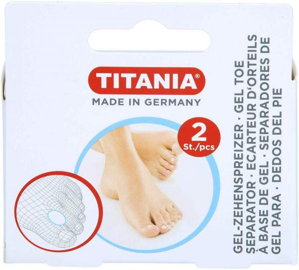 Zehenspreizer Aus Gel Titania 2 Stück