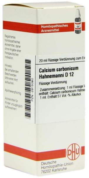 DHU Calcium carbonicum D12 20 ml Dilution