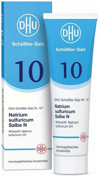 Biochemie Dhu 10 Natrium Sulfuricum N D4 Salbe 50 G