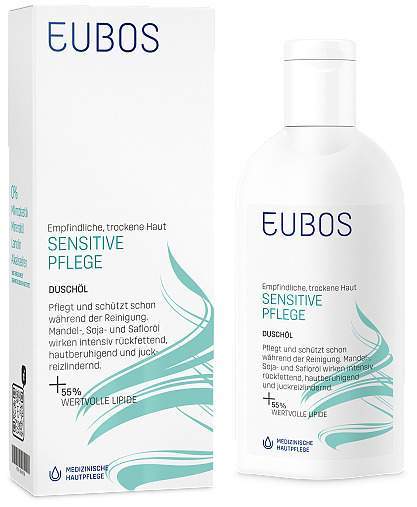 Eubos Sensitive Dusch Öl F 200 ml