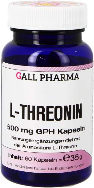 L-Threonin 500 mg Kapseln