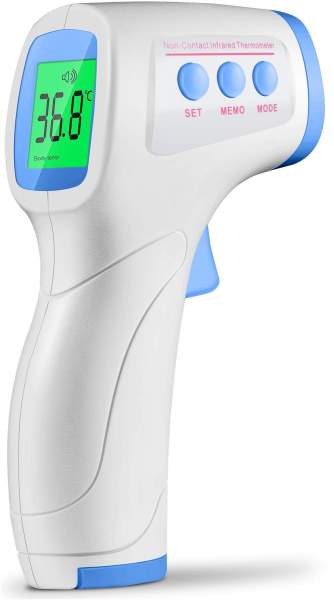 Kontaktlos Infrarot-Thermometer für Stirn und Oberflächen