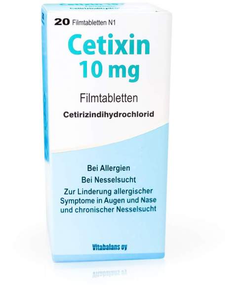 Cetixin 10 mg 20 Filmtabletten