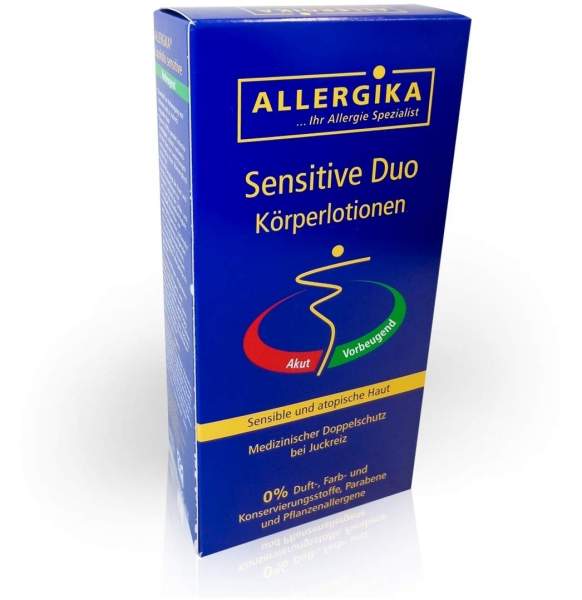 Allergika Sensitive Duo Körperlotion 2 X 200 ml Lotion