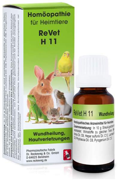 Revet H 11 Globuli F.Heimtiere 10g