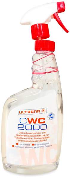 Cwc 2000 Geruchsvernichter Mit Desinfektion Sprühflasche 500 ml
