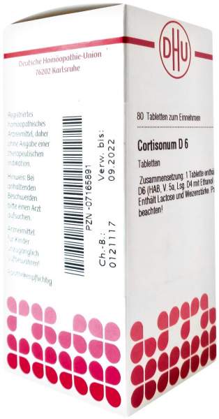 Dhu Cortisonum D6 80 Tabletten