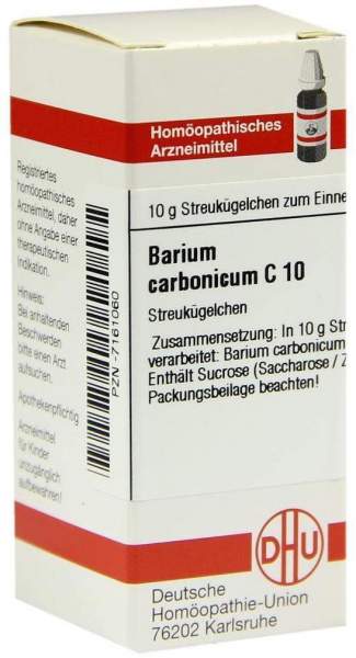 Barium Carbonicum C 10 Globuli
