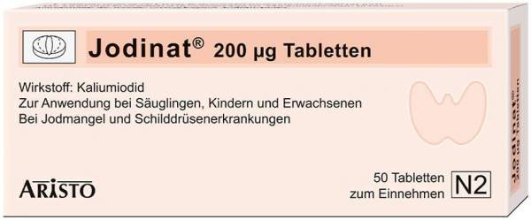 Jodinat 200 µg 50 Tabletten