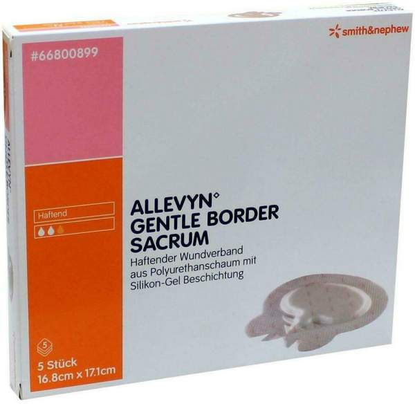 Allevyn Gentle Border 16,8x17,1cm Sacrum Verband