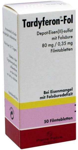 Tardyferon-Fol Depot - Eisen(ii) - Sulfat 50 Filmtabletten