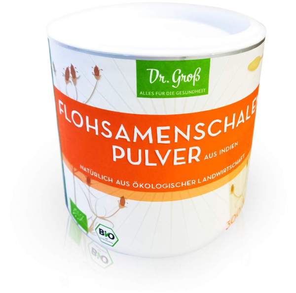 Flohsamenschalen Gemahlen Bio 300 G Pulver
