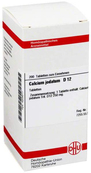 Calcium Jodatum D 12 200 Tabletten