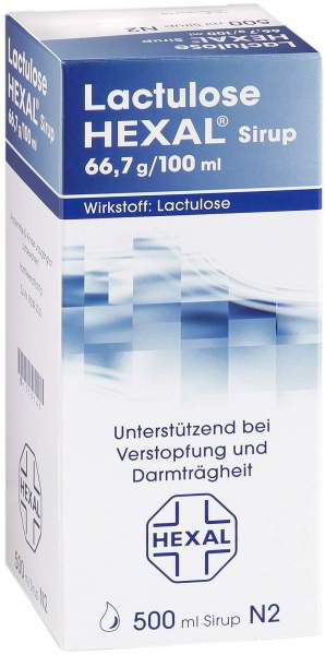 Lactulose Hexal 66,7 G Pro 100 ml 500 ml Sirup