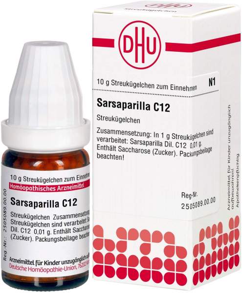Sarsaparilla C 12 10 G Globuli