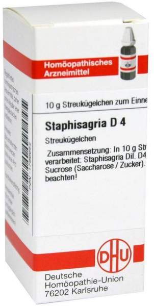 Staphisagria D 4 Globuli