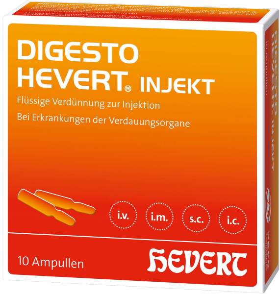Digesto Hevert Injekt 10 x 2 ml Ampullen