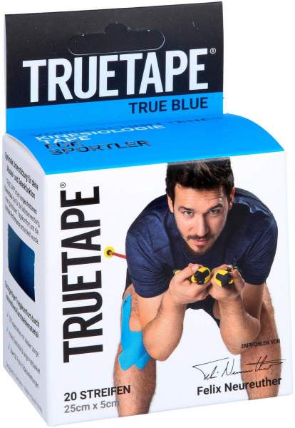 Truetape Athlete Edition Precut Blau 1 Stück