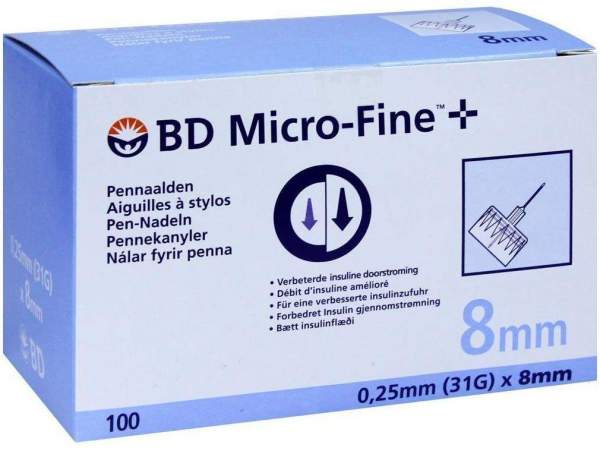 Bd Micro-Fine+ 8 Nadeln 0