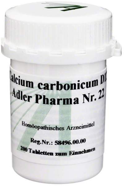 Biochemie Adler 22 Calcium Carbonicum D 12 200 Tabletten
