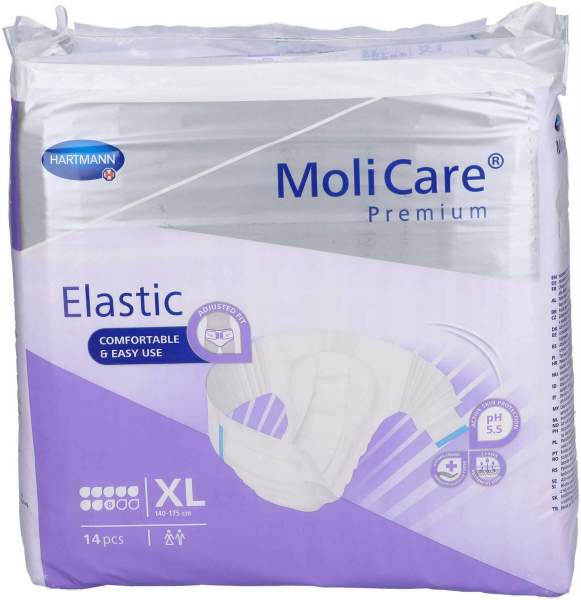 Molicare Premium Elastic Slip 8 Tropfen Gr.Xl 14 Stück