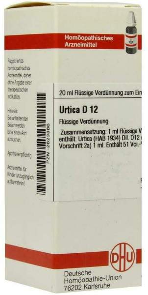 Dhu Urtica D12 20 ml Dilution