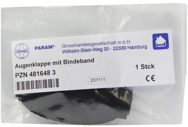 Augenklappe Mit Bindeband 1 Stück