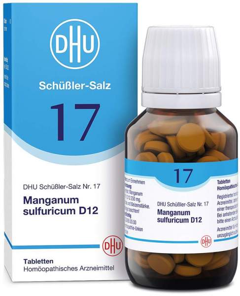 Dhu Schüßler-Salz Nr. 17 Manganum Sulfuricum D12 200 Tabletten