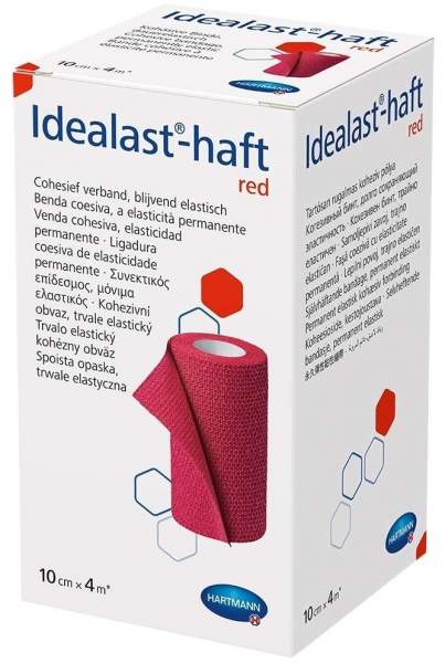 Idealast-Haft Color Binde 10 Cmx4 M Rot