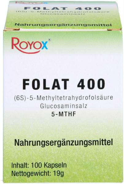 Folat 400 Kapseln 100 Stück