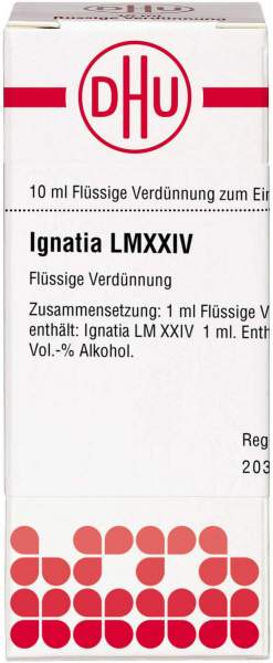 Dhu Ignatia Lmxxiv Dilution 10 ml