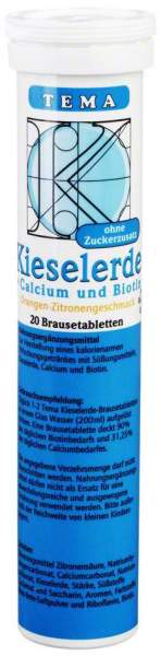 Kieselerde Tema Brausetabletten