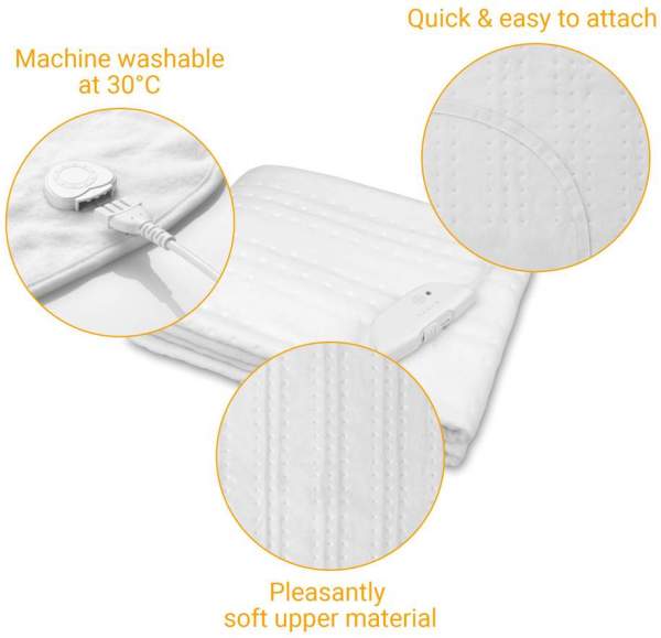 Wärmeunterbett elektrisch 150 x 80 cm