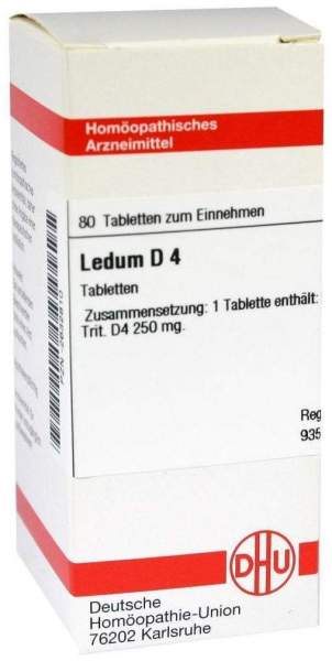 DHU Ledum D4 80 Tabletten