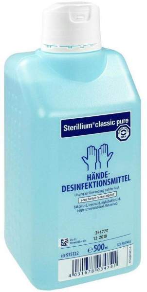 Sterillium Classic Pure Lösung 500 ml Lösung