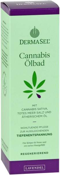 DERMASEL Cannabis Ölbad Lavendel limited editio