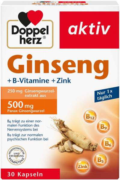 Doppelherz Aktiv Ginseng 250 30 Kapseln