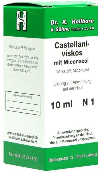 Castellani Viskos Mit Miconazol 10 ml Lösung