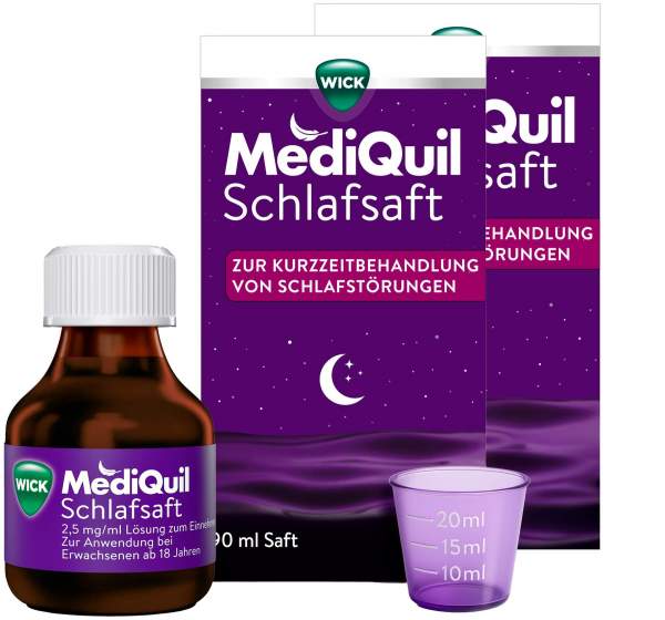 WICK MediQuil Schlafsaft 2 x 90 ml