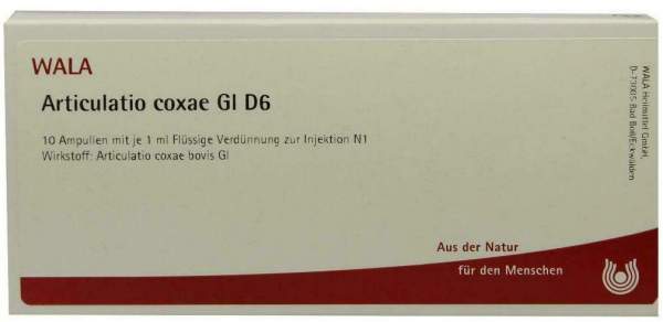 Wala Articulatio Coxae Gl D6 10 X 1 ml Ampullen