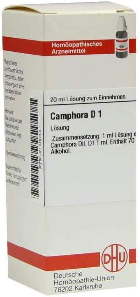 DHU Camphora Urtinktur 20 ml Dilution