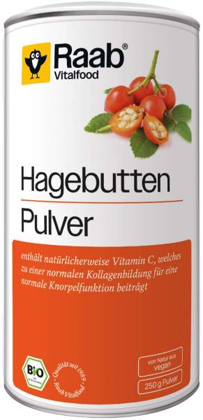 Raab Vitalfood Bio Hagebutte Pulver 250 g