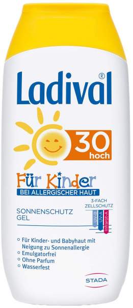 Ladival Kinder bei Allergischer Haut Lsf 30 200 ml Gel