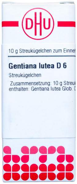 Dhu Gentiana Lutea D6 Globuli 10 G