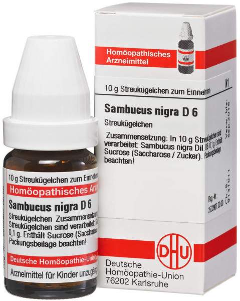 Sambucus Nigra D6 10 G Globuli