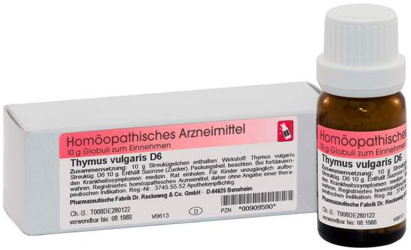 Thymus Vulg. D 6 Globuli